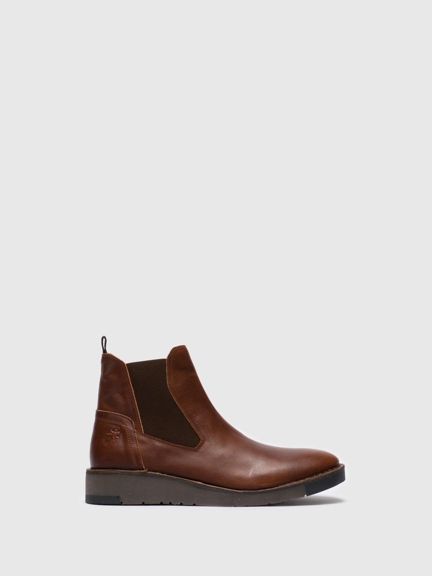 Fly London Chocolate Chelsea Ankle Boots